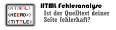 Testen sie ihre Homepage